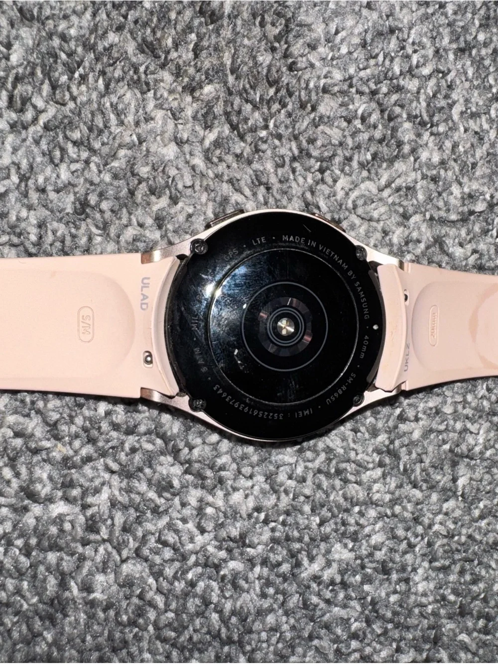 Samsung galaxy Rose Gold watch 4